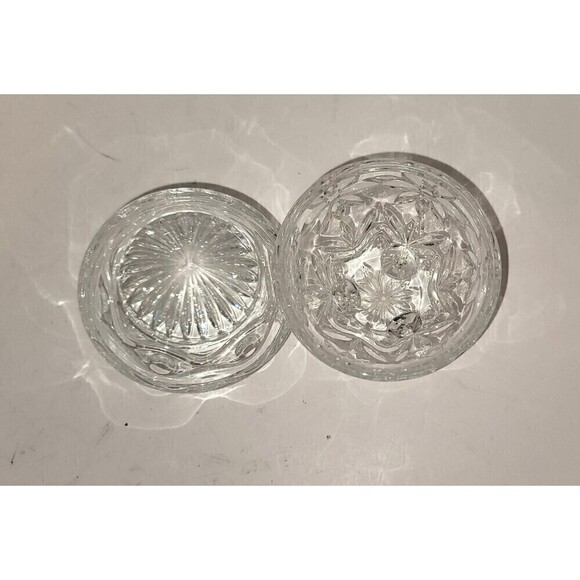 Vintage Alexandra 24% Lead Crystal Egg Footed Stunning Condition! - Picture 4 of 7